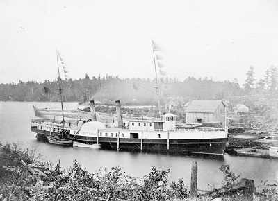 The Chicora. A passenger and packet freighter from the Upper Great Lakes (© Hime, W. / Library and Archives Canada | Bibliothèque et Archives Canada / C-003947)