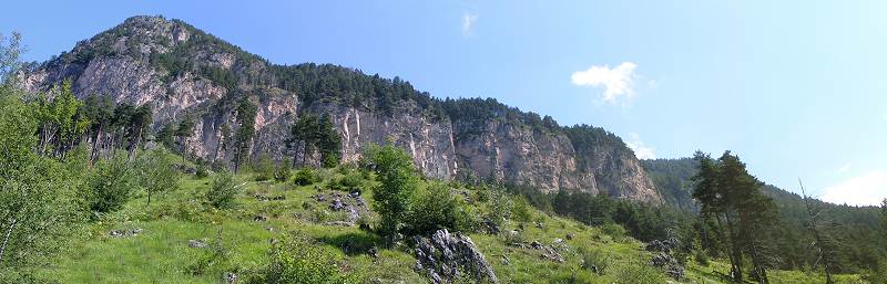 Südseite des Tschafon