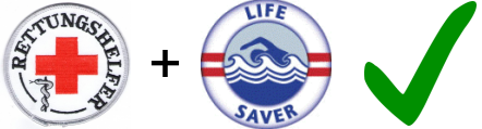 Rettungshelfer & Rettungsschwimmer Vorort