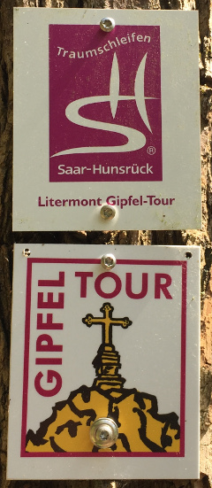 Wegweiser Litermont Gipfel-Tour