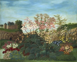 Fleurs dans un paysage, 1951