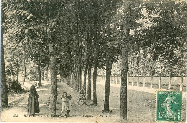 Béville-le-Comte - Le Jeu de Paume - Carte postale ancienne et vue ...