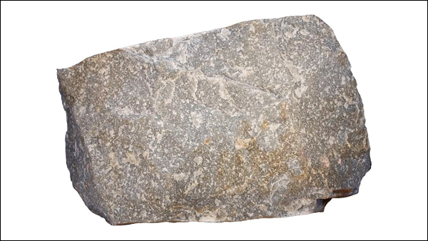 Metaquartzite is greyish rock with only one dominating mineral — quartz