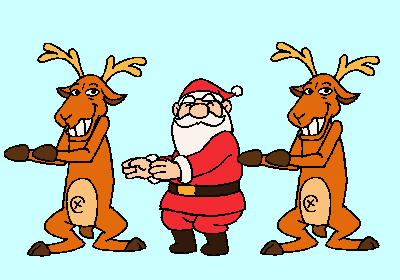 Tanz mit dem Weihnachtsmann