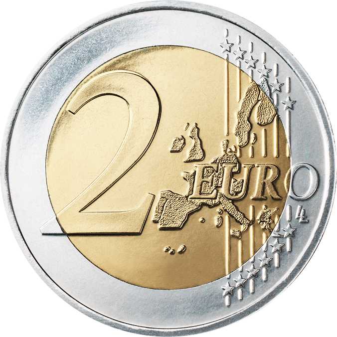 2,- Euro