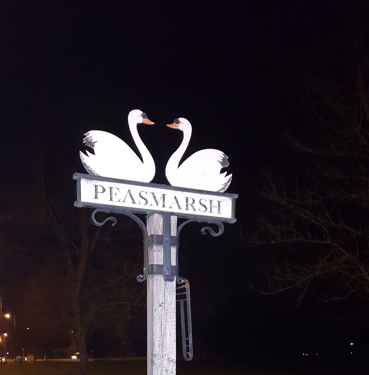 Peasmarsh Village Sign