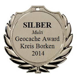 SILBER (Multi) - Geocaching Award Kreis Borken 2014