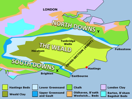 Geology of South East England