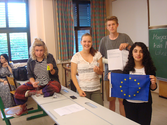 SchülerInnen des BORG Oberndorf/Salzburg gestalteten "Peter goes Europe"