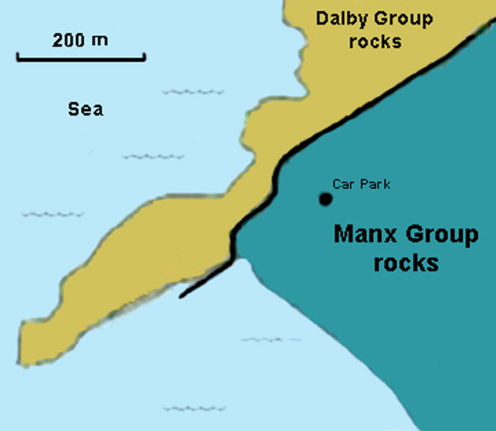  Niarbyl fault map