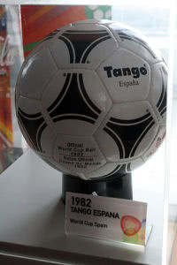 Spielball Weltmeisterschaftsendrunde 1982 in Spanien