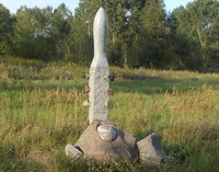 Friedensstein, Alfridas Pajoudis