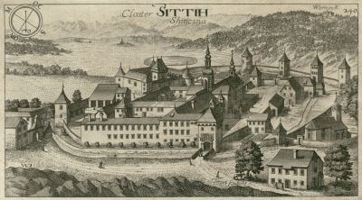 Stiški samostan po Vajkardu Valvasorju Stiški samostan po Vajkardu Valvasorju