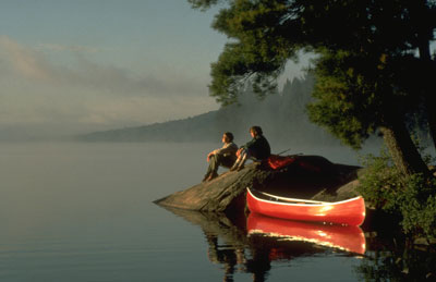 A spectacular view of the scenic Algonquin Park (© Parks Canada)