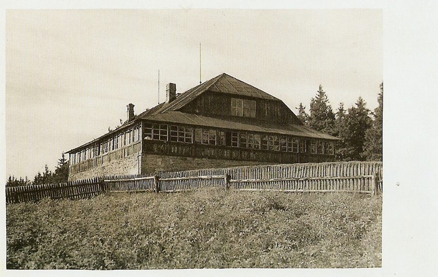 Schronisko "Widok na Tatry", Międzybrodzie Bialskie - 1929 rok