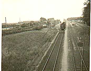 Bahnstrecke bei Möhnsen 1937