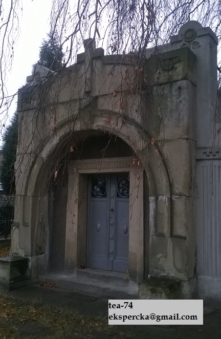 Grób Meyerholdów na cmentarzu ewangelickim w Sosnowcu