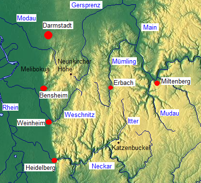 GC3GGMD Geologie des Odenwaldes (Earthcache) in Baden-Württemberg
