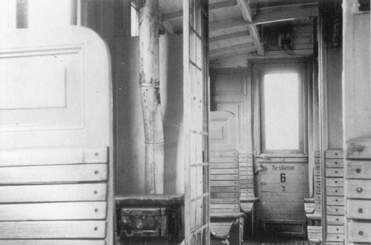 Innenansicht Wagen Nr. 6