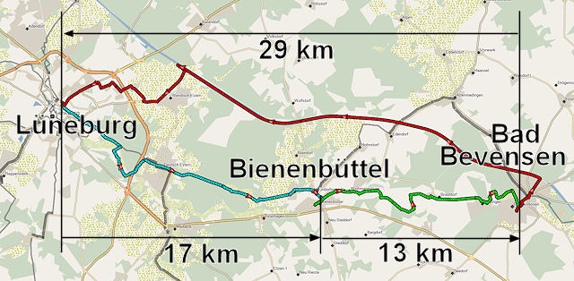 Gesamtstrecke Gesamtstrecke
