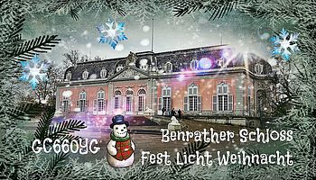 GC660YG-Benrather Schloss - Fest Licht Weihnacht