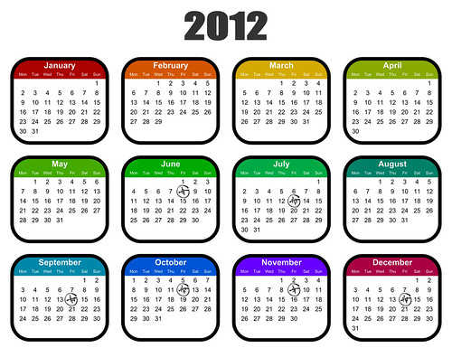 Calendario 2012