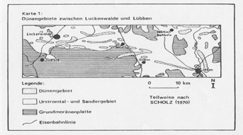 Dünenkarte