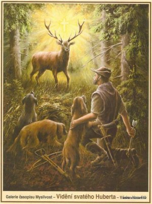 Vidění svatého Huberta