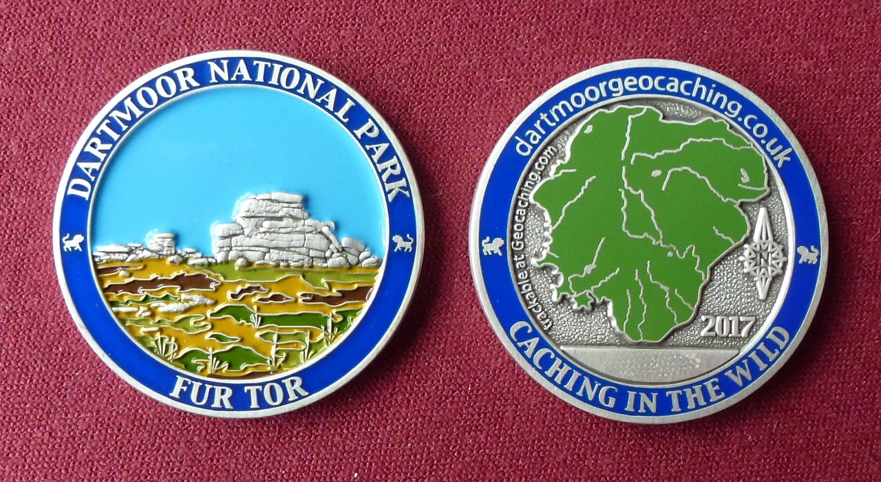 2017 Dartmoor Geocoin