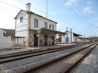 Estação de Santa Clara - Sabóia, em 2016.