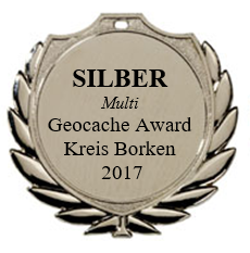 SILBER (Multi) - Geocaching Award Kreis Borken 2017