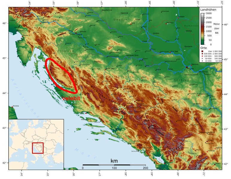 GC2E3QG Through the Velebit mountains (Earthcache) in Croatia created