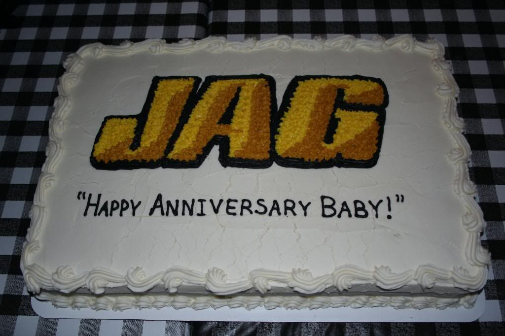 Happy Anniversary JAG!