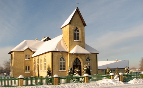 Dundagas baptistu baznīca 2010. gada ziemā