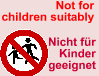 Dieser Cache ist nicht für Kinder geeignet!
