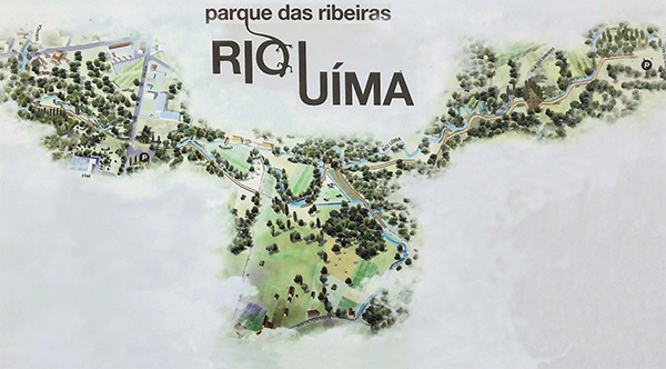 Mapa das Ribeiras