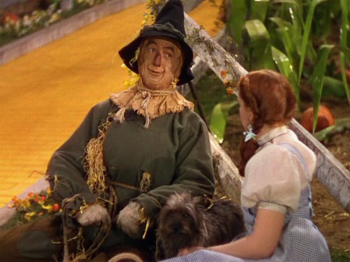 wizard of oz - dorothy and scarecrow1