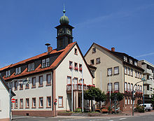 Das Rathaus von Ilvesheim