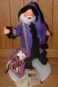 Purple Santa
