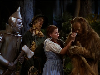 005-The-Wizard-of-Oz-1939-Dorthy-Meets-Her-Three-Companions