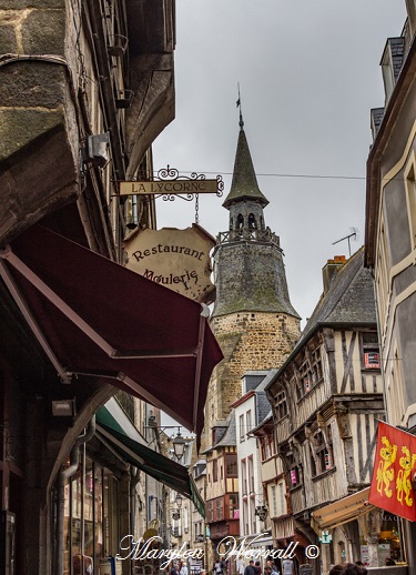 Bretagne : Dinan, la Tour de l’Horloge