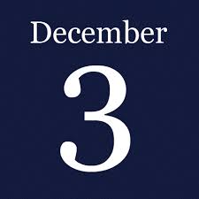 03 December