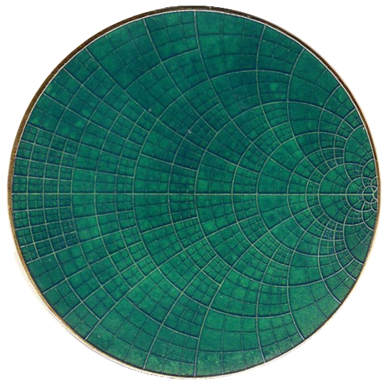 Technetium’s Slide Rule Geocoin - back geocoin - back