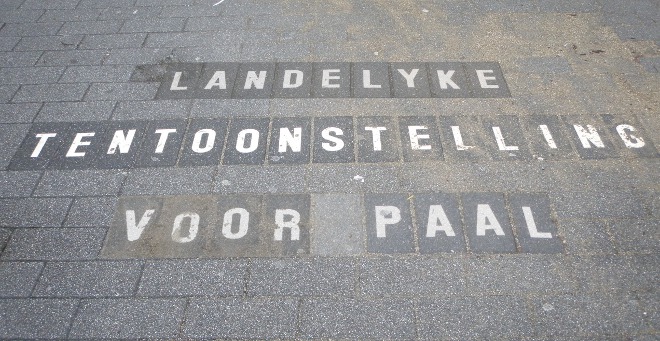Landelijke Tentoonstelling Voor Paal