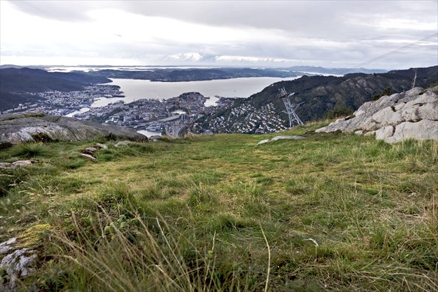 Utsikt over Bergen