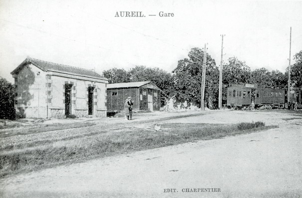 gare d’Aureil dans les années 30