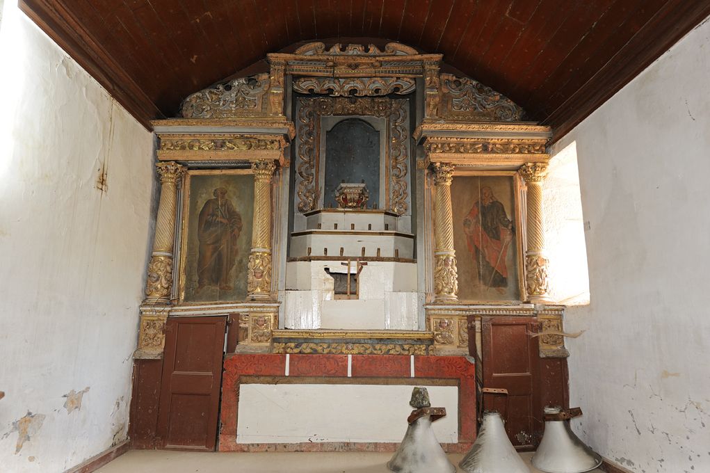 Igreja de Lufrei - altar-mor