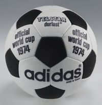 Spielball der Endrunde 1974 in Deutschland