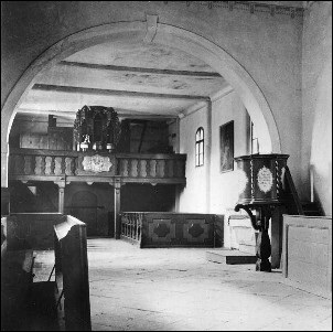 Stav kostela po opravách v 70.letech 20.století Kostelík4