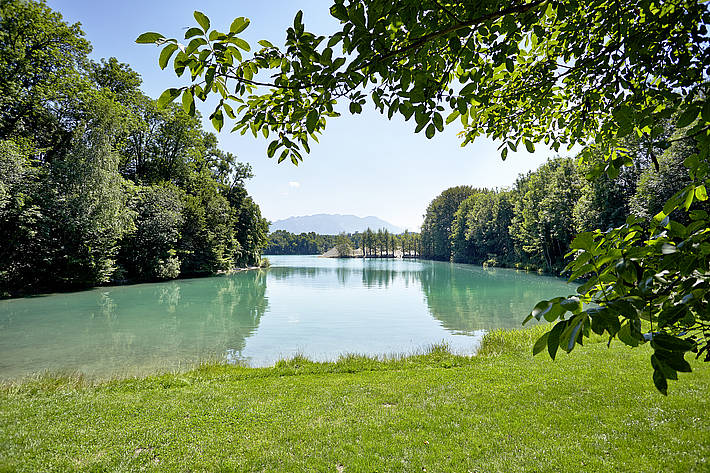 Privater Badeplatz am Auschneidersee